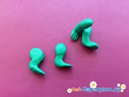 Ca orb plastilină dragon etapele 1 (argilă) Cum orb dragon de la etapele 1 plastilină