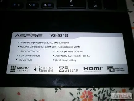 Cum se scoate capacul bateriei de pe laptop Acer
