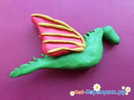 Ca orb plastilină dragon etapele 1 (dragon) Cum orb dragon de la etapele 1 plastilină