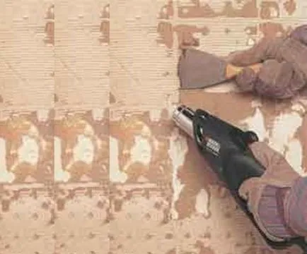 Scoaterea gresie vechi de pe podea și pereți, Reparare de apartamente cu propriile lor mâini