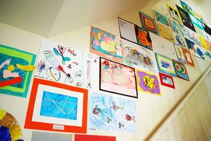 Cum de a menține și de a găzdui desene pentru copii în interior, proiectarea de copii (loc) Cum de a menține și de a găzdui desene pentru copii în interior, designul lui copii