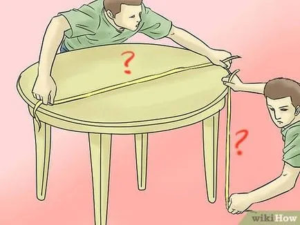 Cum să coase pânză circulară (cusatura) Cum să coase o față de masă rotundă