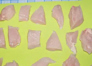 Pui în pesmet într-o tigaie în rețete cuptor