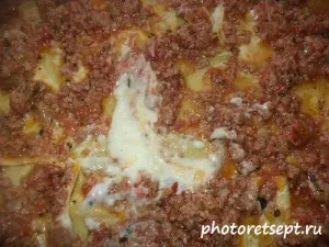 Lasagna cu carne
