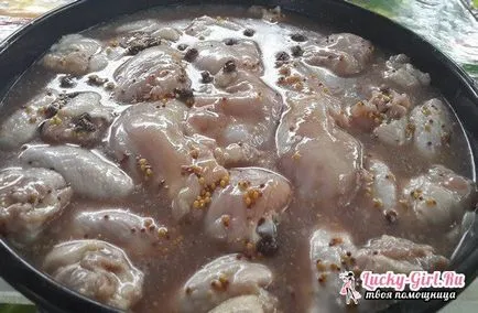 Pui în bere în cuptor