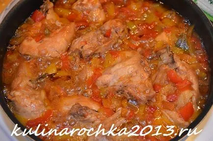 Pui în sos de tomate - găti delicioase, frumos și confortabil! (Pui in sos de tomate) Pui în sos de tomate - găti delicioase, frumos și confortabil!