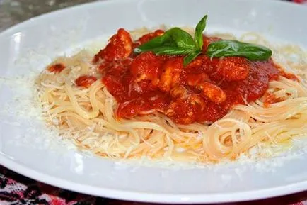 Pui in reteta sos de tomate cu fotografie (casa) Pui în sos de tomate rețetă cu fotografii