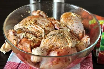 Carne de pui în sos de tomate - un pas cu pas reteta cu fotografii, feluri de mâncare de pui (tocană de pui cu reteta de pasta de tomate cu fotografie) Carne de pui în sos de tomate - un pas cu pas reteta cu fotografii, feluri de mâncare de pui