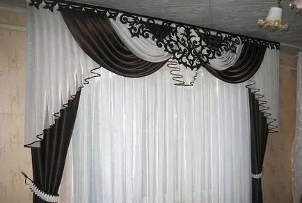 Lambrichene cu jaluzele sale mâini foto, cum se face pas cu pas, Lambrichene foarte simplu de tul,