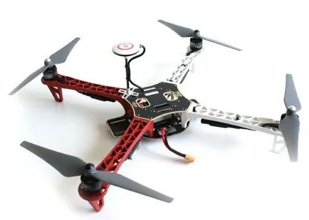 Quadrocopter este cel mai popular tip de multicopter