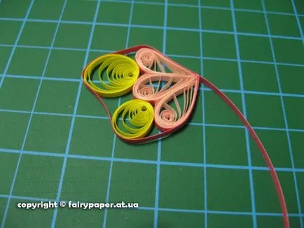 Quilling fluture maestru diagrama de clasă și fotografii pentru incepatori