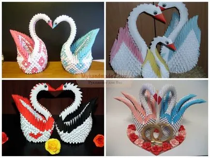 Swan a făcut din hârtie cum să facă propriile lor mâini