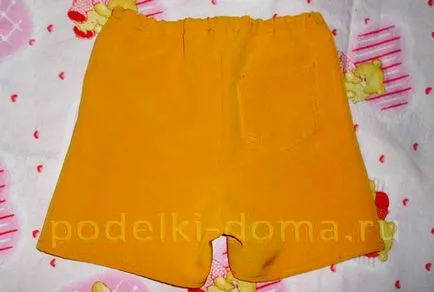 Cum să coase pantaloni scurți cu mâinile (pentru copii) (descriere) Cum să coase pantaloni scurți cu mâinile (pentru copii)