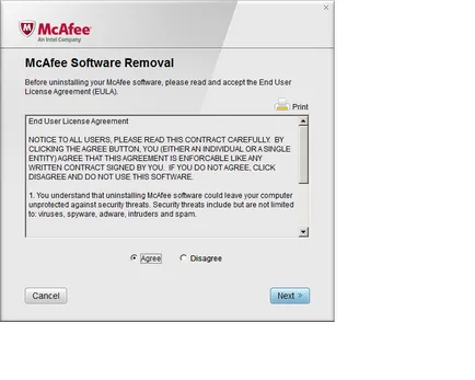 Cum de a elimina antivirus McAfee, comunitatea McAfee