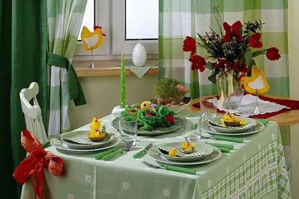 Cum de a decora ideea de masa de Paste - un blog este noapte și trei