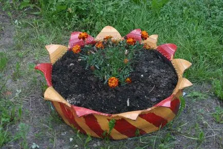 Cum de a decora curtea cu mâinile