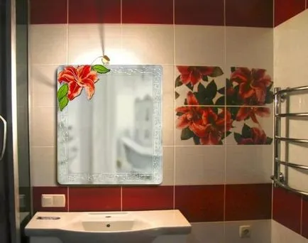 Cum de a decora un cadru oglindă cu mâinile modul de a decora baie și să actualizeze decorul vechi (cum de a decora o oglindă) Cum de a decora un cadru oglindă cu mâinile modul de a decora baie și să actualizeze decorul vechi