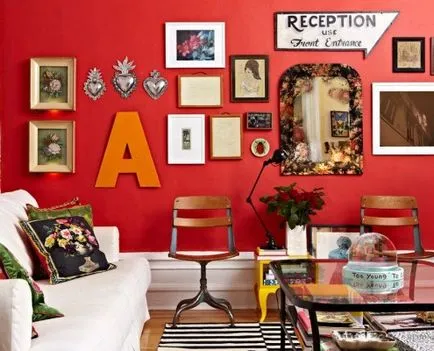 Cum de a decora un perete de 40 cele mai interesante soluții în proiectarea (mai) Cum de a decora un perete de 40 cele mai interesante solutii in design