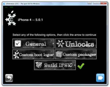 Cum se instalează firmware-ul personalizat folosind sn0wbreeze, macarea
