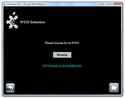 Cum se instalează firmware-ul personalizat folosind sn0wbreeze, macarea
