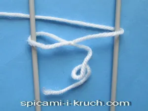 Cum să tricot pe o furcă