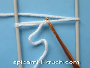 Cum să tricot pe o furcă