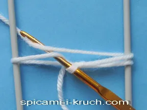 Cum să tricot pe o furcă