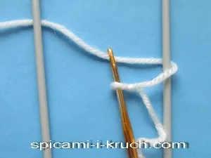 Cum să tricot pe o furcă