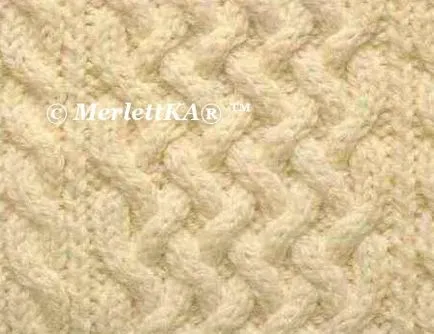 Ca Arana tricot (model motiv) Cum să Knit Arana