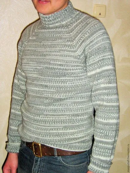 Cum să tricota un pulover cu mâneci raglan de sus în jos - Masters Fair - manual, lucrate manual
