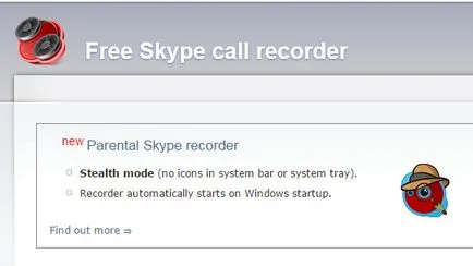 Cum de a înregistra conversația de Skype, blog-ul Alexander dubrovchenko modul de a crea și de a promova un blog