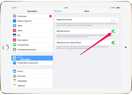 Ca și în cazul log în aypada ayklaud și sincronizare prin icloud (ayklaud) Cum de a merge la ayklaud cu aypada și sincronizați-l prin iCloud
