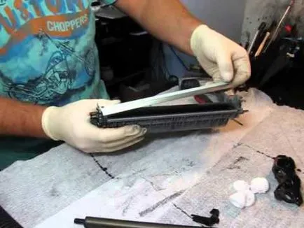 Cum se umple fratele cartuș tn-2090 pentru dispozitivele DCP-7057r și hl-2132r