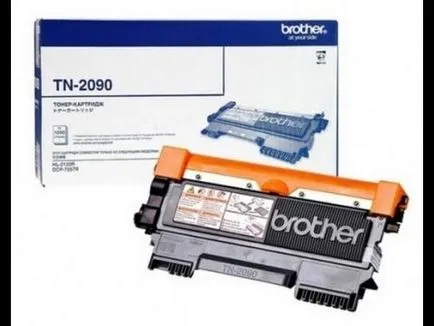Cum se umple fratele cartuș tn-2090 pentru dispozitivele DCP-7057r și hl-2132r