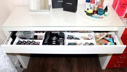 Cel mai bun de ikea pentru depozitarea produselor cosmetice (Rouge Iepurasul Rouge) Cel mai bun de ikea pentru a stoca produse cosmetice