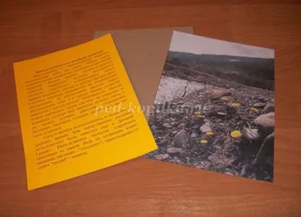 pliante de carte mâinile 1