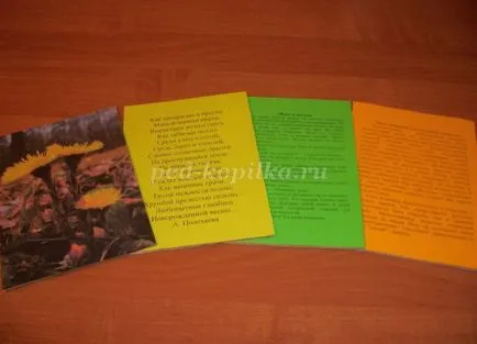 pliante de carte mâinile 1