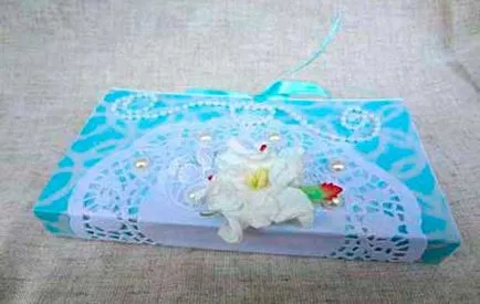 Cutii pentru bani pentru nunta cu propriile lor mâini - un pas cu clasa expert pas