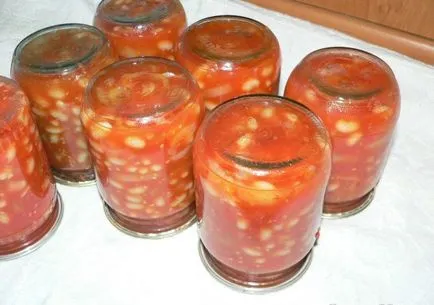 reteta fasole conserve pentru iarnă acasă, roșu cu legume din băncile dețin