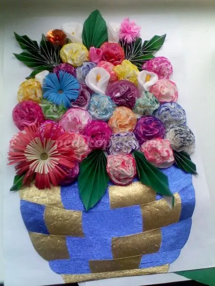 Buchet de flori cu propriile sale mâini (cu Masterclass lor mâini) Buchet de flori cu propriile sale mâini