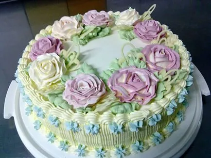 Cremă de decorare tort - krasotakrem tort gustos decorare - frumusete gustoase