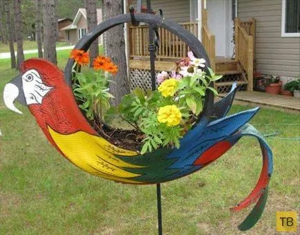 meserii creative din anvelope vechi pentru gradina si casa (70 poze)