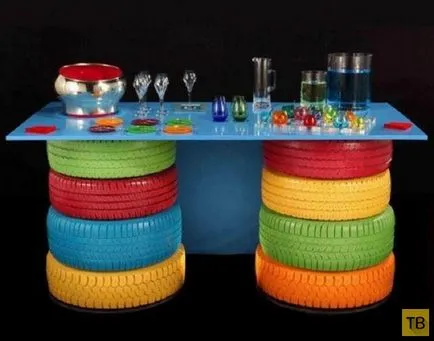 meserii creative din anvelope vechi pentru gradina si casa (70 poze)