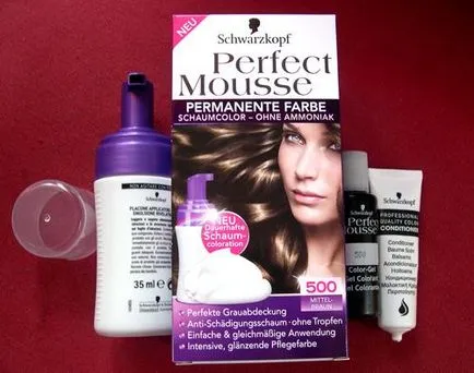 spuma de colorare a părului Schwarzkopf Palette Mousse perfectă