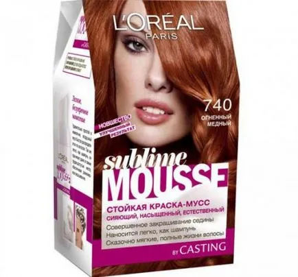 L'Oreal de colorare a părului paleta de culori, comentarii (păr) L'Oreal de colorare a părului paleta de culori, comentarii