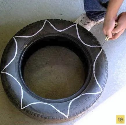 meserii creative din anvelope vechi pentru gradina si casa (70 poze)