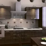 Locuințe Problema bucătărie de design portocaliu, verde, violet, rosu, purpuriu