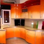 Locuințe Problema bucătărie de design portocaliu, verde, violet, rosu, purpuriu