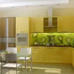 Locuințe Problema bucătărie de design portocaliu, verde, violet, rosu, purpuriu