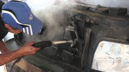 Viața hacking curățare interiorul unui radiator vehicul
